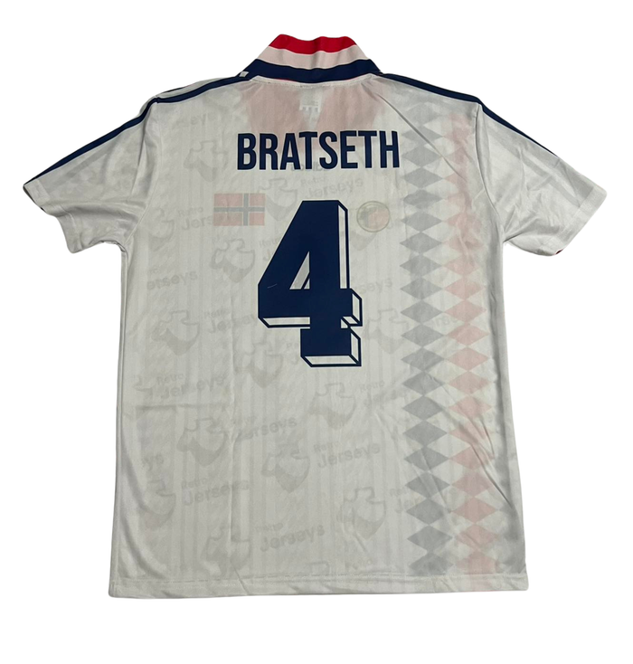 Norway National Shirt 1994 Away - Retro Jerseys, Norges trøye nasjonal