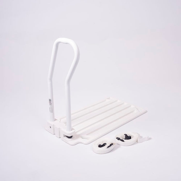 Lifestyle image of NRS 2-In-1 Bed Rail being used in a real-life setting.