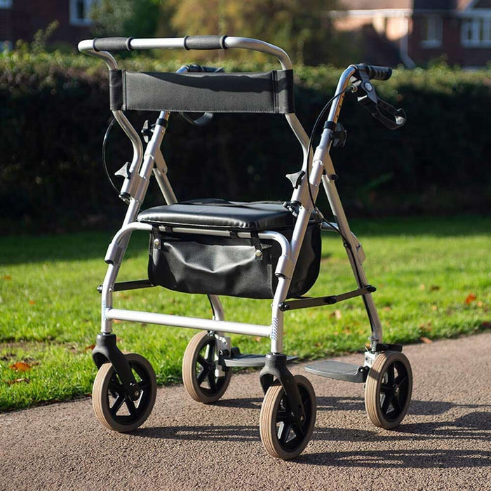 NRS 2 in 1 Rollator and Transit Chair