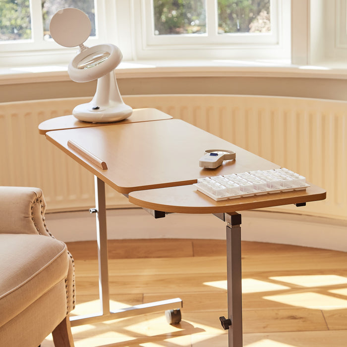 NRS  Adjustable Overbed Table