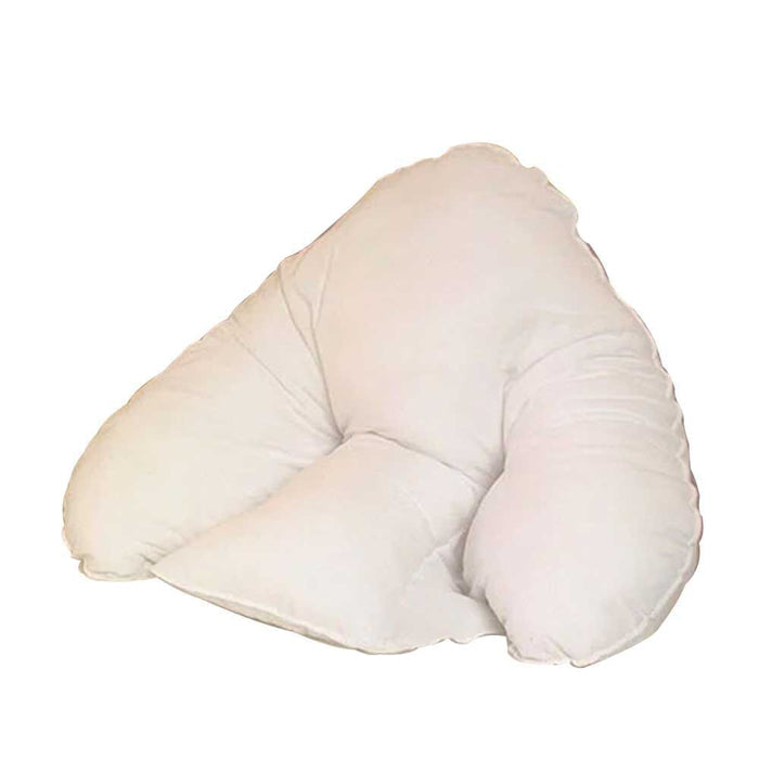 Full view of NRS Batwing Pillow and Cover cushion on a plain background, showing its shape and supportive material.