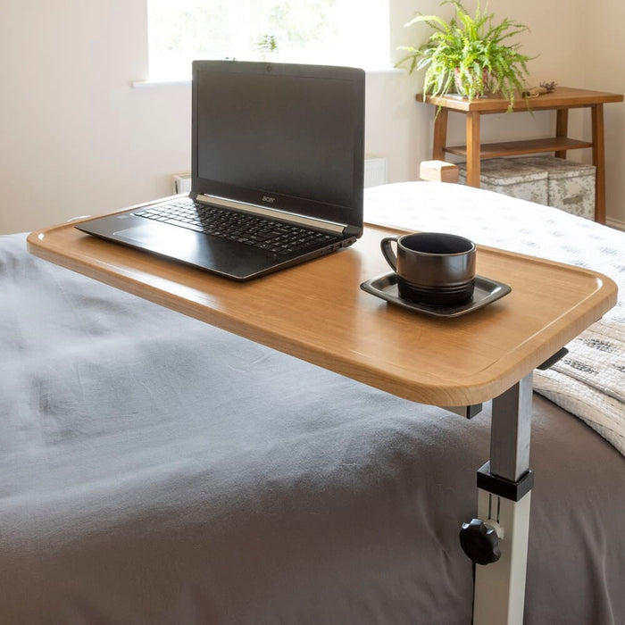 NRS Easylift Home Height Adjustable Overbed Table