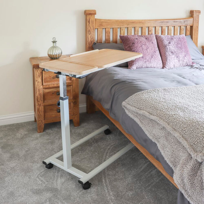 NRS Easylift Home Tilting Overbed Table
