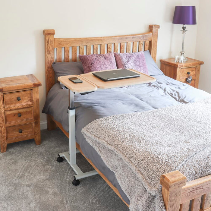 NRS Easylift Home Tilting Overbed Table