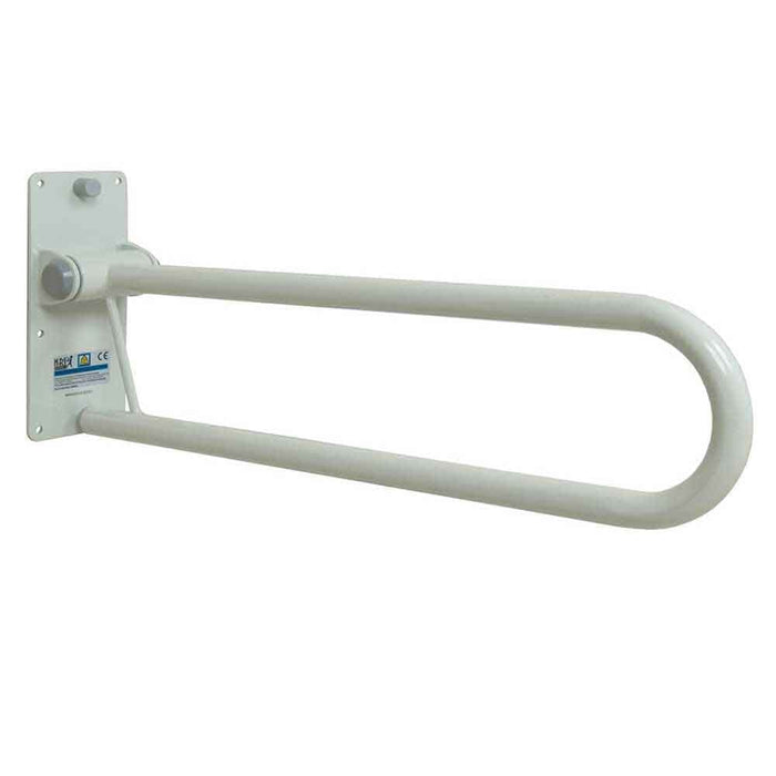 Image of NRS Folding Toilet Support Rail on a plain background.