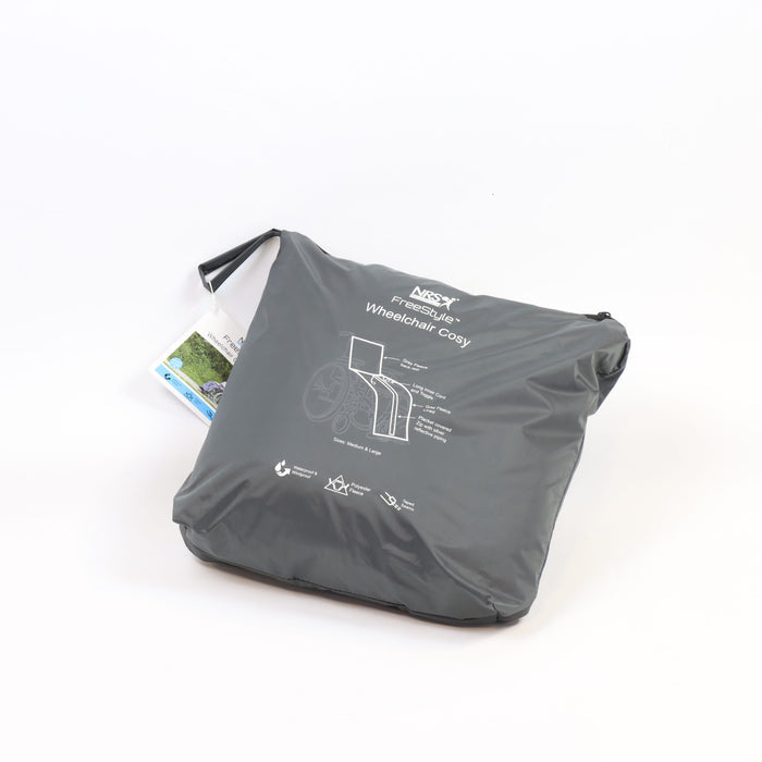 Close-up of a feature of NRS Freestyle Wheelchair Cosy.