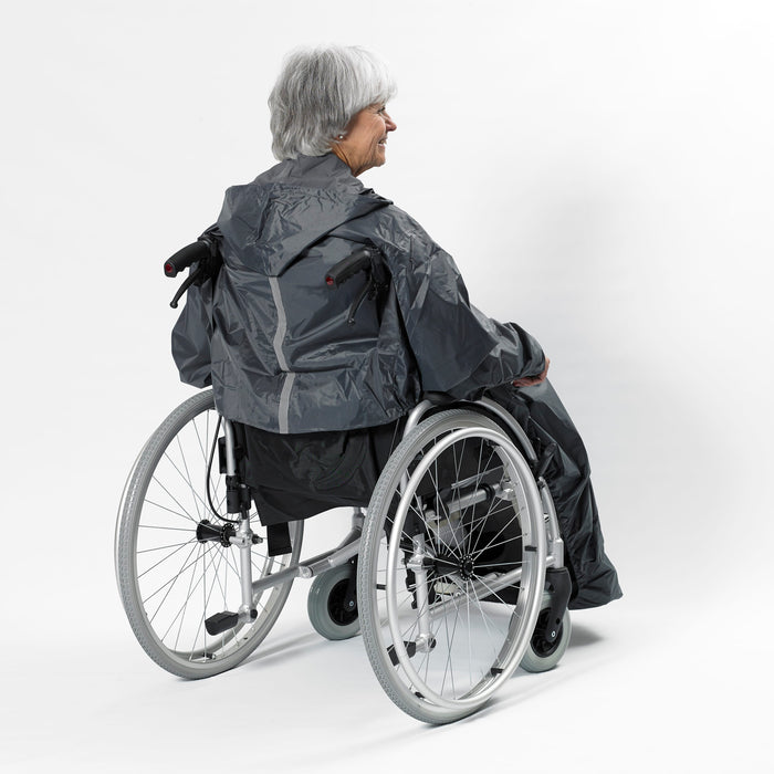 Close-up of a feature of NRS Freestyle Wheelchair Mac.