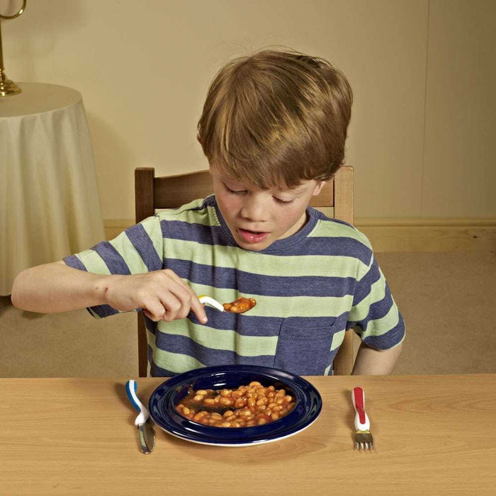 Image of NRS Kura Care Junior Spoon on a plain background.