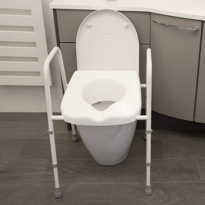 NRS Mowbray Lite Adjustable Toilet Frame with Seat