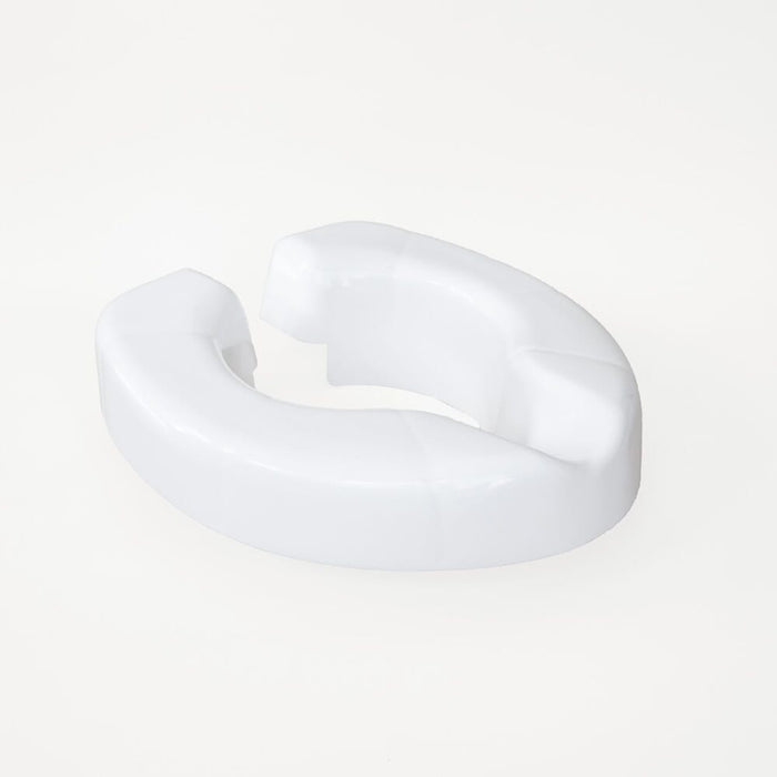 Lifestyle image of NRS Novelle Clip On Raised Toilet Seat being used in a real-life setting.