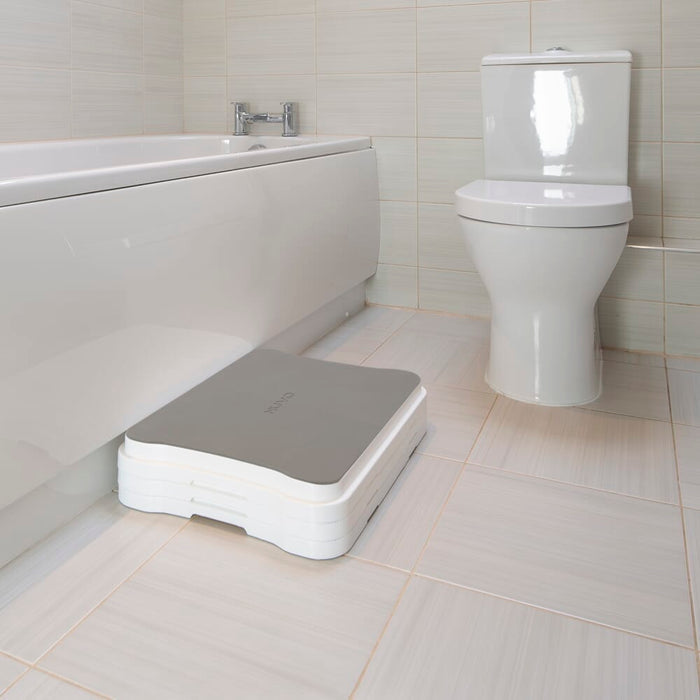 Alternative view of NRS NUVO Adjustable Bath Step, showing different angle or usage.