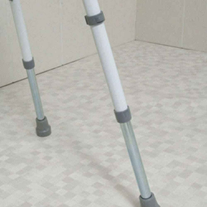 Alternative view of NRS PU Moulded Perching Stool with Arms, showing different angle or usage.