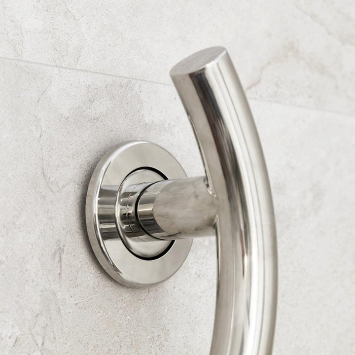 NRS Spa Stainless Steel Curved Grab Rail