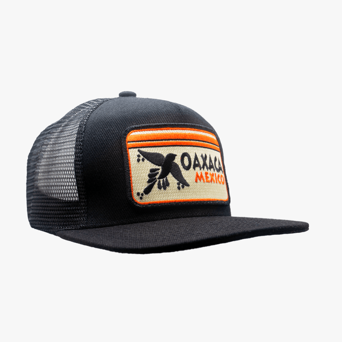 Bartbridge Oaxaca pocket hat, view of the crown and curved brim