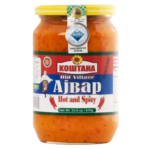 Old Village HOT & SPICY Ajvar 670g (Kostana)