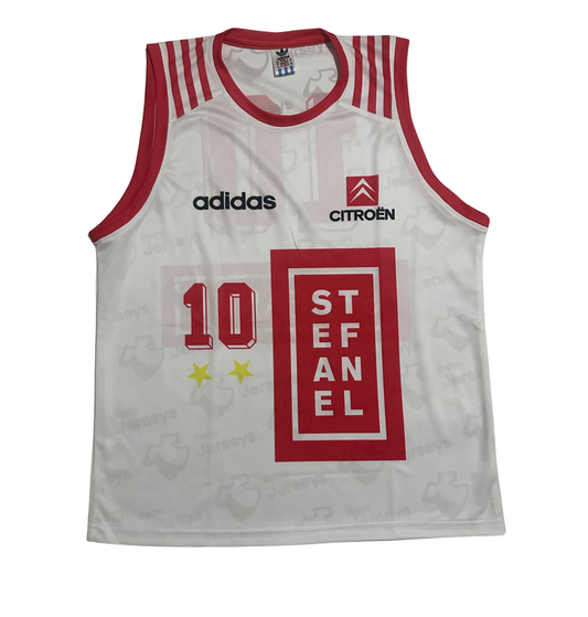 Olimpia Milano Basketball Shirt 1995-1996 Away - Retro Jerseys, Maglia Basket dell'Olimpia Milano
