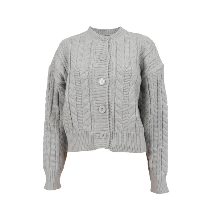 "Olivia" cardigan grey