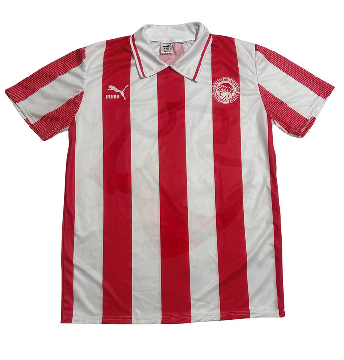Olympiacos Piraeus Shirt 1995-1996 Home - Retro Jerseys, φανέλα Ολυμπιακός