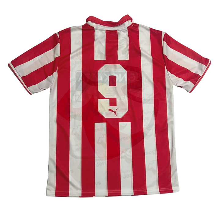 Olympiakos Piraeus Shirt 1996-1997 Home - Retro Jerseys, φανέλα Ολυμπιακός