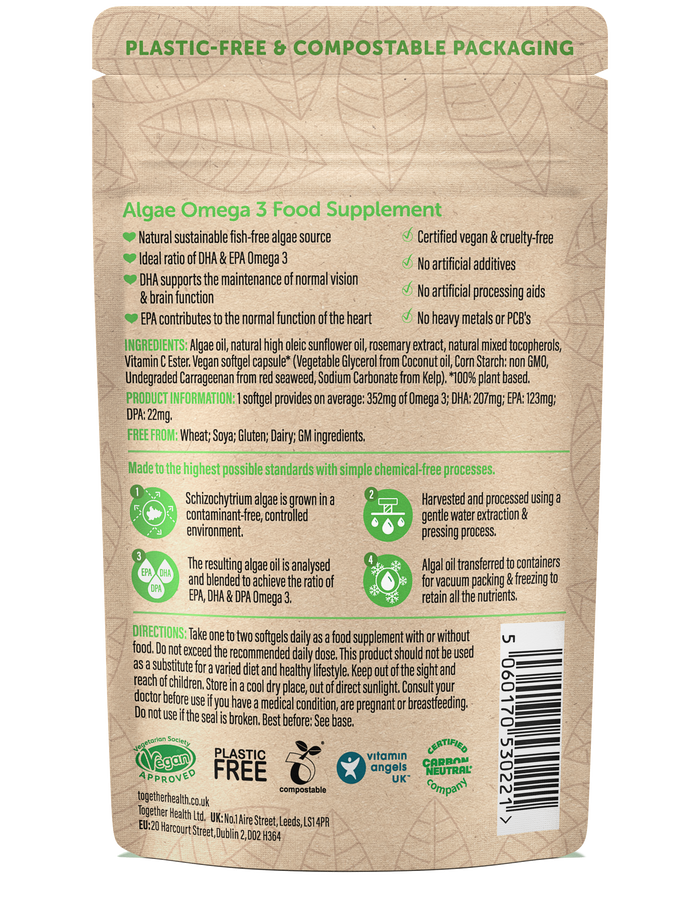 Omega 3 – Vegan Omega 3 – 30 Softgels