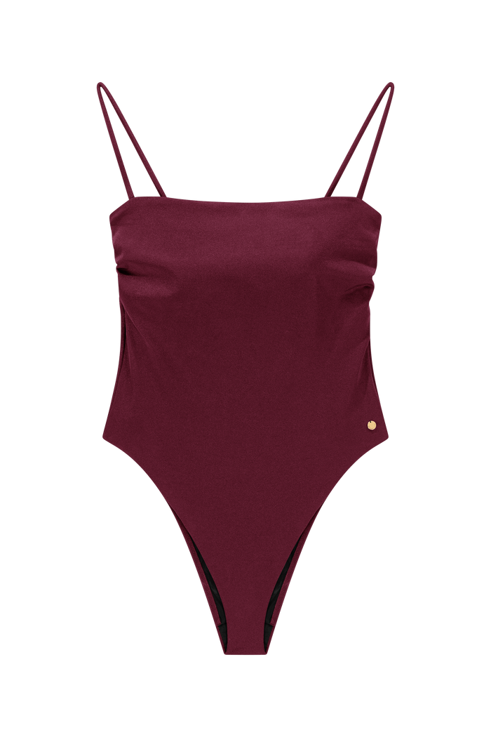 sexy badpak bordeaux zwemkleding