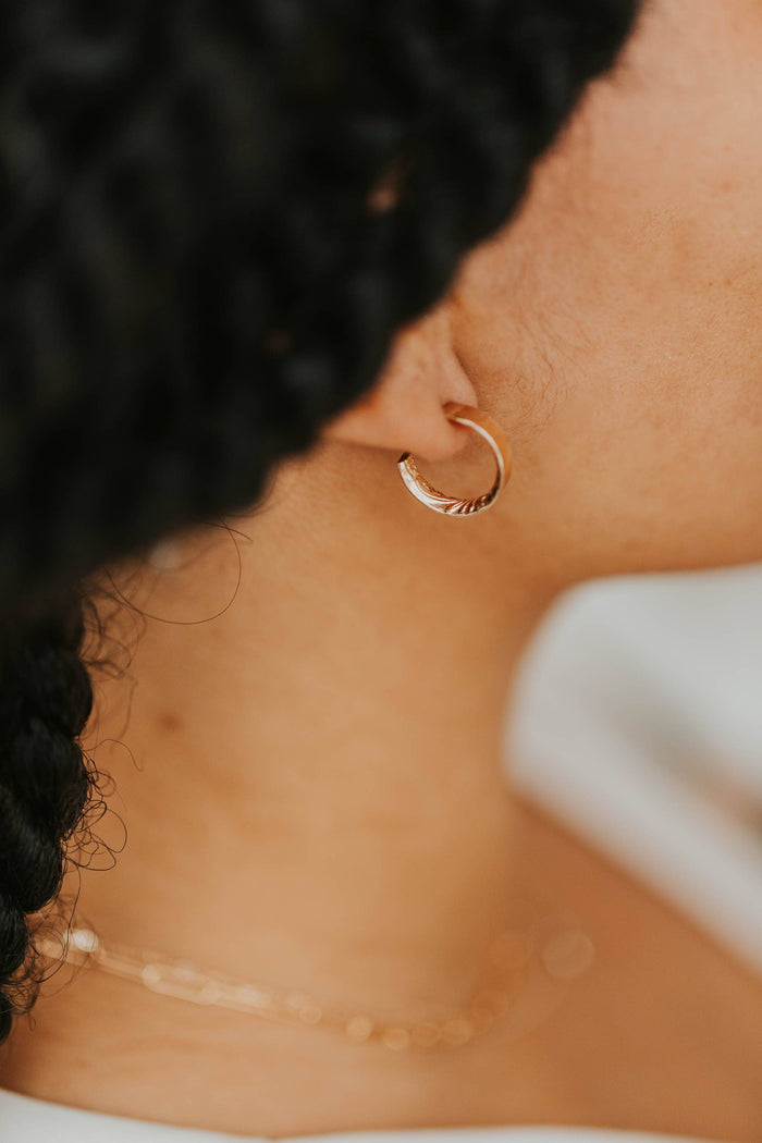 Ora Hoops | 14kt Gold Fill or Sterling Silver