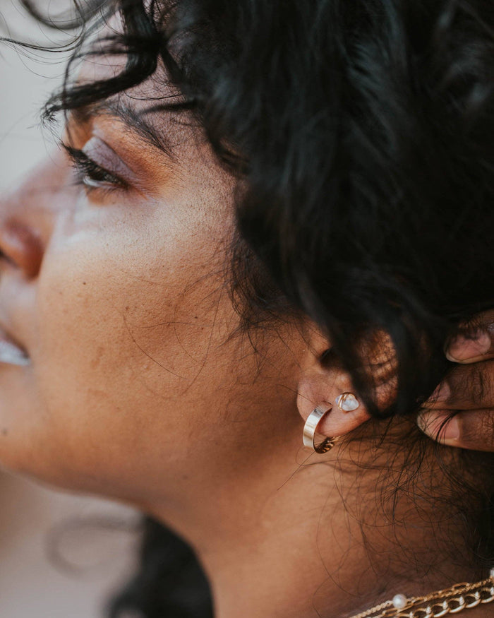 Ora Hoops | 14kt Gold Fill or Sterling Silver