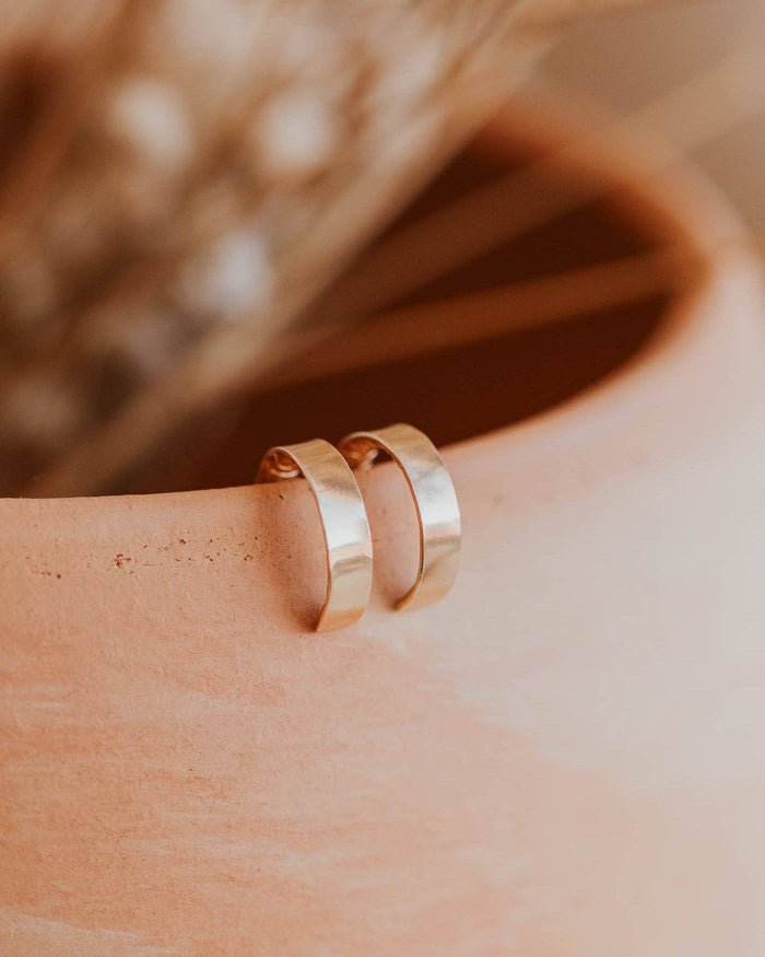 Ora Hoops | 14kt Gold Fill or Sterling Silver