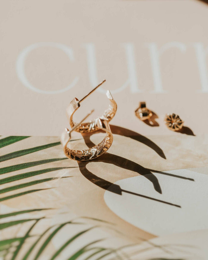 Ora Hoops | 14kt Gold Fill or Sterling Silver