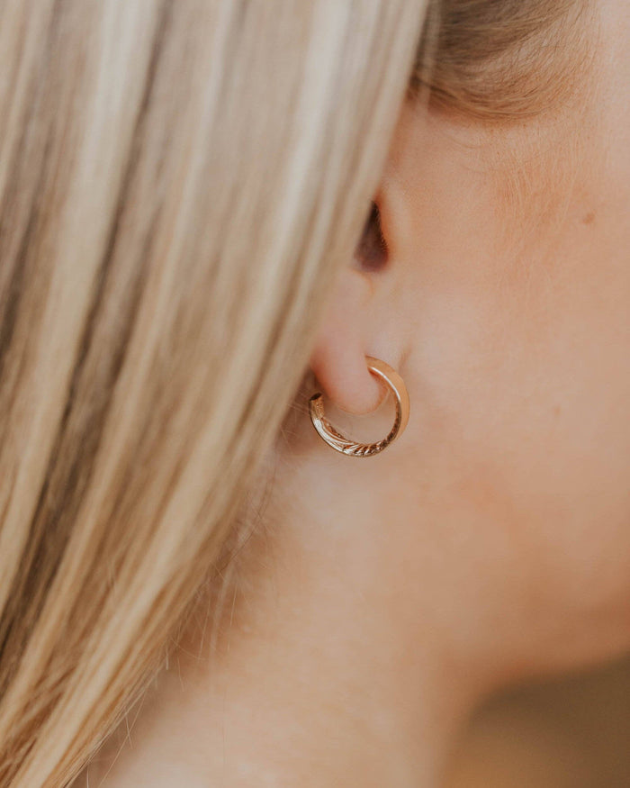 Ora Hoops | 14kt Gold Fill or Sterling Silver