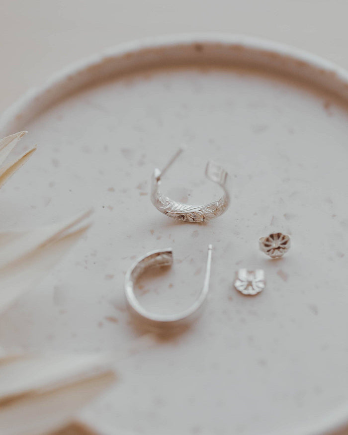 Ora Hoops | 14kt Gold Fill or Sterling Silver