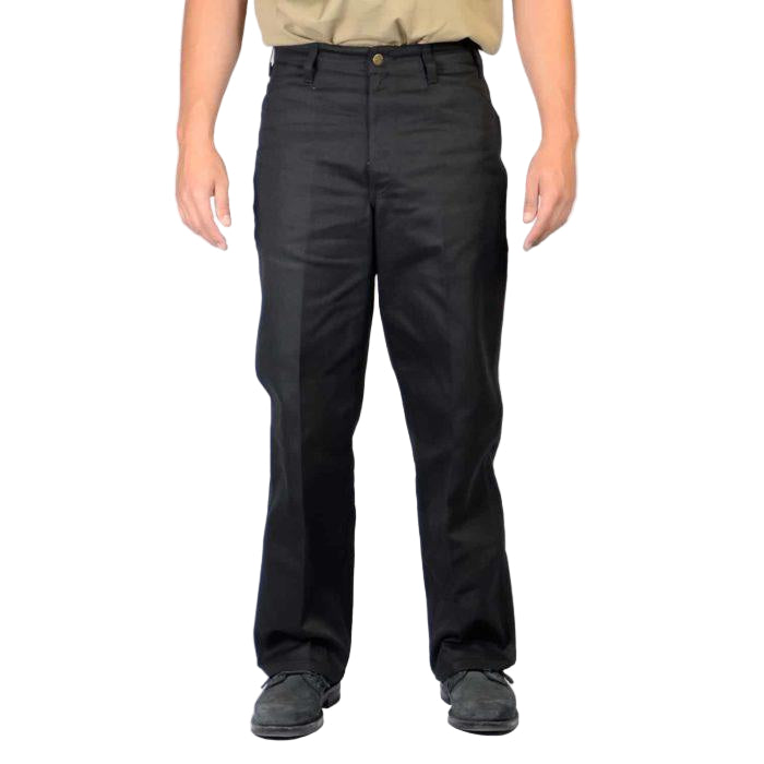 Ben Davis Original Ben's work pant in black with triple-stitched seams, big and tall sizing