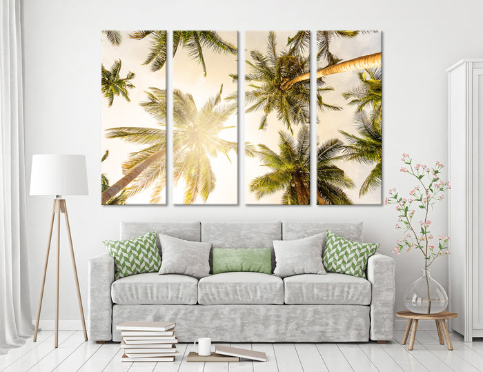 Palm Trees Canvas Print #7014