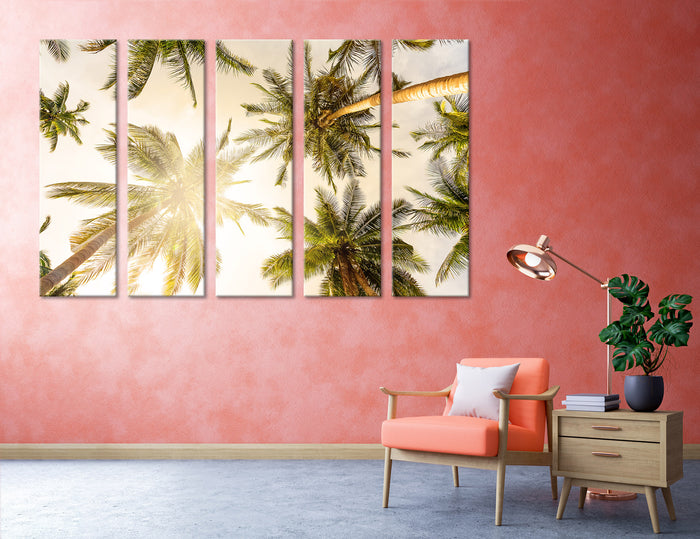 Palm Trees Canvas Print #7014