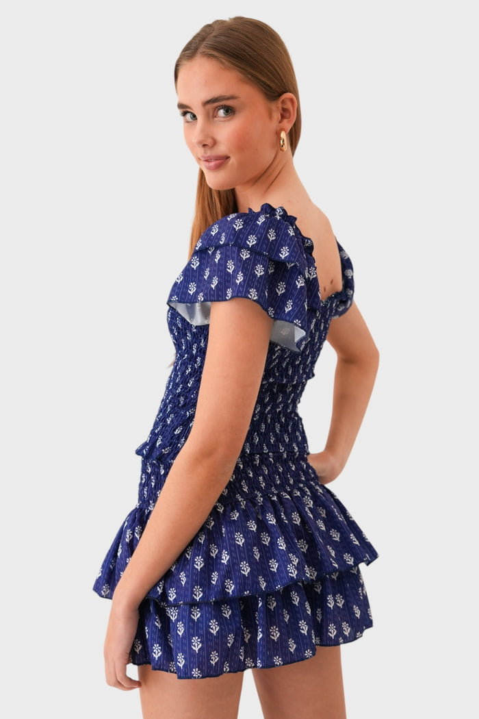 "Palma" ruffle top