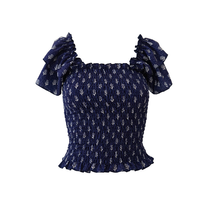 "Palma" ruffle top