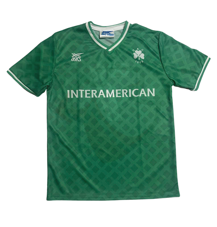 Panathinaikos Shirt 1987-1988 Home - Retro Jerseys, φανέλα Παναθηναϊκός