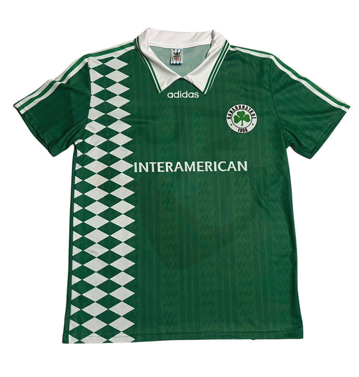 Panathinaikos Shirt 1995-1996 Home - Retro Jerseys, φανέλα Παναθηναϊκός