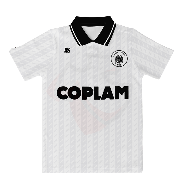 PAOK FC Shirt 1988-1989 Home - Retro Jerseys, φανέλα ΠΑΟΚ