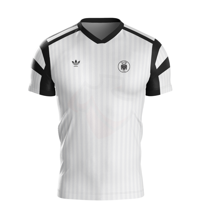 PAOK Thessaloniki Shirt 1989-1990 Home - Retro Jerseys, φανέλα ΠΑΟΚ