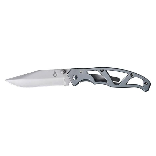 Gerber Paraframe I everyday carry folding knife in stainless steel with open frame handle