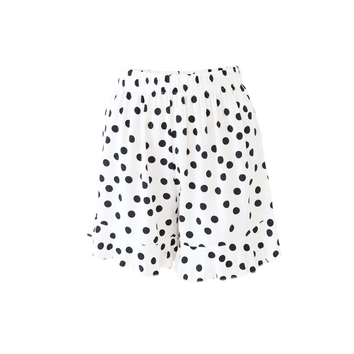 "Paris" dot short white