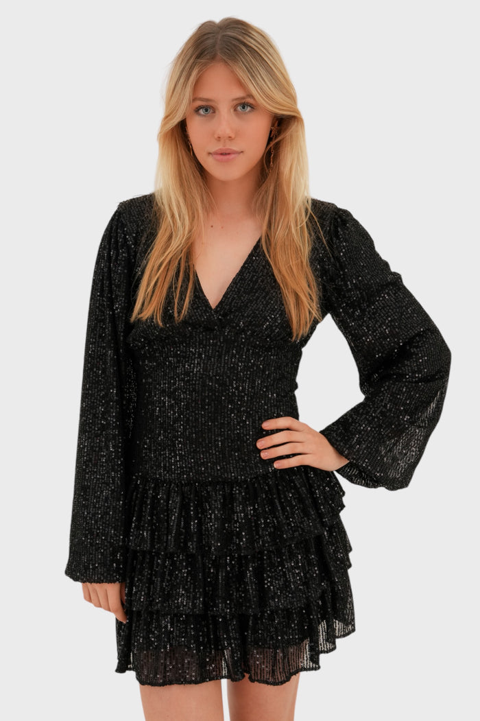 "Paris" dress black
