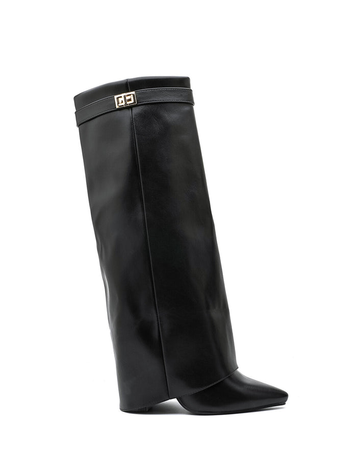 "Paris" high boots black