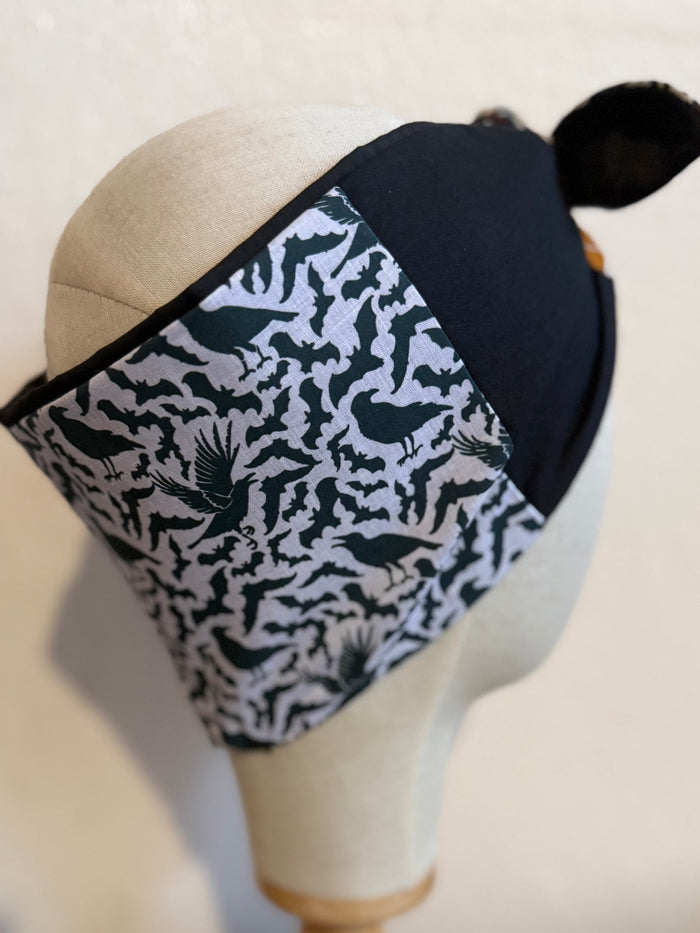 Patchwork Spooky Headscarf (self tie)