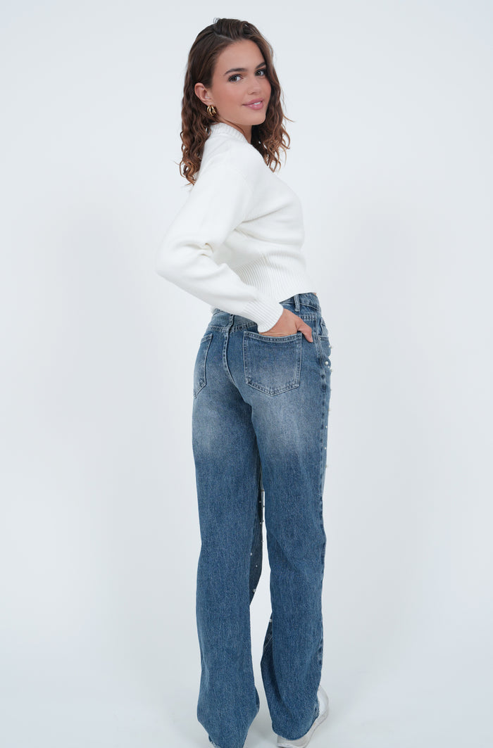 "Pearl" jeans blue