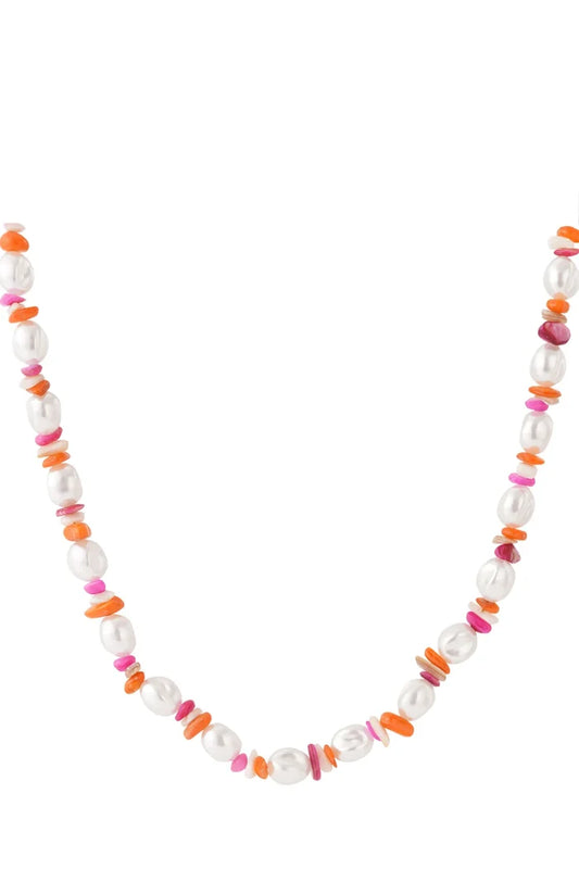 "Pearly shell" necklace
