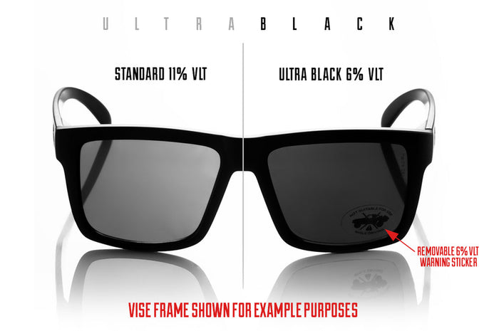 Heat Wave Visual Performance Lazer Face Z87+ ultra black sunglasses, additional product image