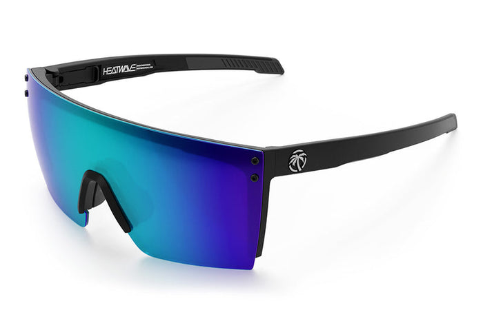 Heat Wave Visual Performance XL Lazer Face polarized galaxy Z87+ sunglasses, angled view