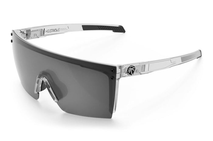 Heat Wave Visual Performance XL Lazer Face Z87+ sunglasses with clear photochromic lens, angled view
